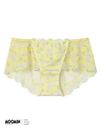 【ムーミン】MOOMIN * une nana ccol 364 総レースショーツ une nana cool ウンナナクール インナー・ルームウェア ショーツ ブルー イエロー[Rakuten Fashion]