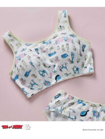 トムとジェリー * une nana cool ナイトアップブラ une nana cool ウンナナクール インナー・ルームウェア ブラジャー グレー ホワイト[Rakuten Fashion]