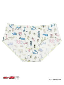 【SALE／20%OFF】トムとジェリー * une nana cool ショーツ une nana cool ウンナナクール インナー・ルームウェア ショーツ ホワイト グレー【RBA_E】[Rakuten Fashion]
