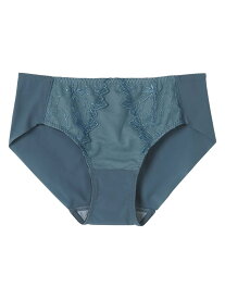 小さく見せるミニマイザーブラ レース ショーツ une nana cool ウンナナクール インナー・ルームウェア ショーツ グリーン[Rakuten Fashion]