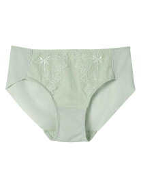 【SALE／20%OFF】小さく見せるミニマイザーブラ レース ショーツ une nana cool ウンナナクール インナー・ルームウェア ショーツ グリーン【RBA_E】[Rakuten Fashion]