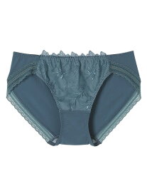 小さく見せるミニマイザーブラ レース ショーツ une nana cool ウンナナクール インナー・ルームウェア ショーツ グリーン[Rakuten Fashion]