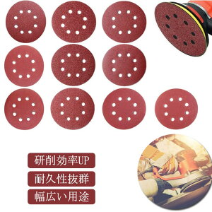 �T���f�B���O�f�B�X�N �f�B�X�N�؁[�p�[ �T���f�B���O�y�[�p�[ 125mm 100���Z�b�g DIY �H�� �� �x���g�T���_�[ ���x40�`2000 8�� �~�` �����_���T���_�[