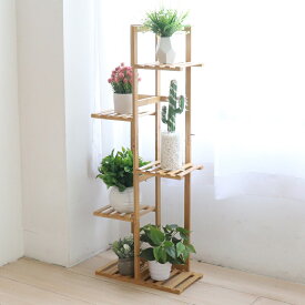 楽天市場 フラワースタンド 木製 素材 ガーデニング Diy用品 竹 の通販