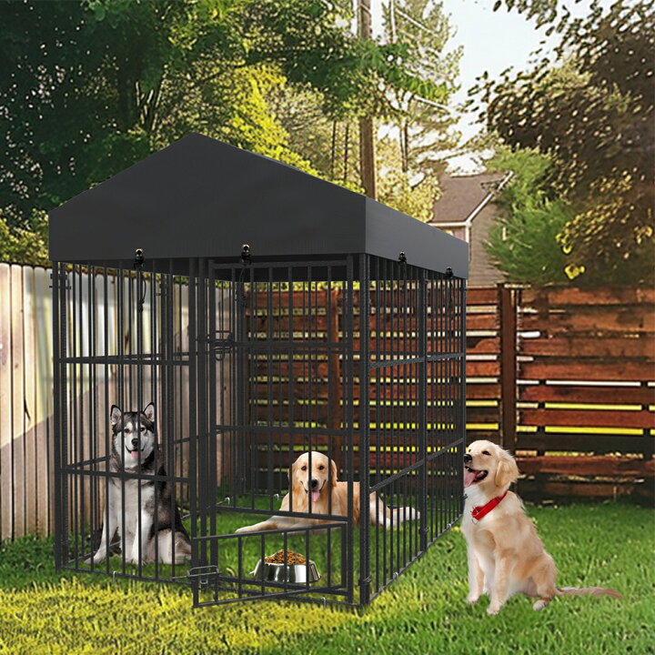 楽天市場】bingopaw 犬用ケージ 鶏小屋 大型 屋外 屋根付き 鶏用ケージ 