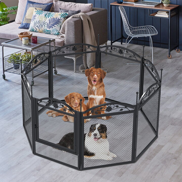 楽天市場】bingopaw 犬 サークル 室内 ペットサークル 中型犬 小型犬 