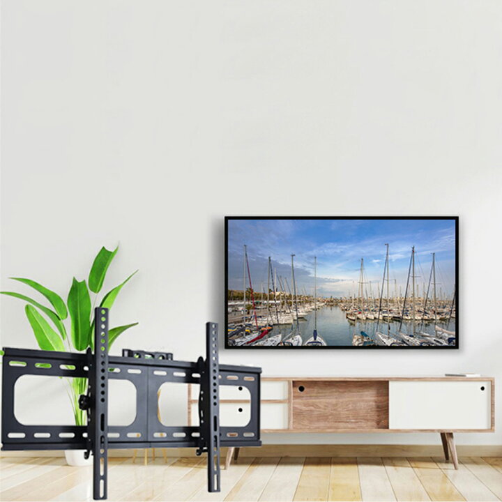 楽天市場】UNHO テレビ壁掛け金具 26-75インチ対応 耐荷重45kg LCD LED 