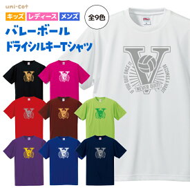 バレーボール Tシャツ ドライ シルキー ウェア 練習着 半袖 チーム クラブ 部活 キッズ レディース メンズ 男女兼用 ユニセックス スポーツ 全9色 V901 送料無料 ピンク ブラック ネイビー ホワイト ブルー グリーン レッド イエロー オレンジ シューズ