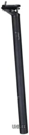 【送料無料】ロードバイク用 軽量シートポスト 27.2mm 400mm オフセット15mm 6061アルミ T6処理 サドル角度微調整 2ボルト固定 315g