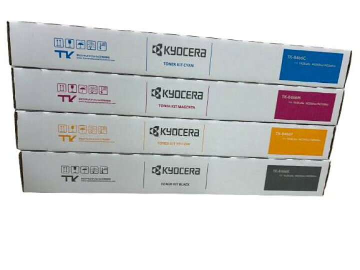 楽天市場】京セラ(KYOCERA)トナーカートリッジ TK-8466 お得な4色 