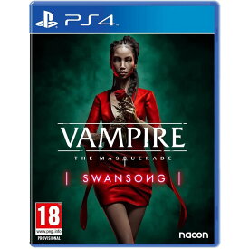 【新品】Vampire The Masquerade Swansong ヴァパイア：ザ・マスカレード スワンソング PS4 輸入版