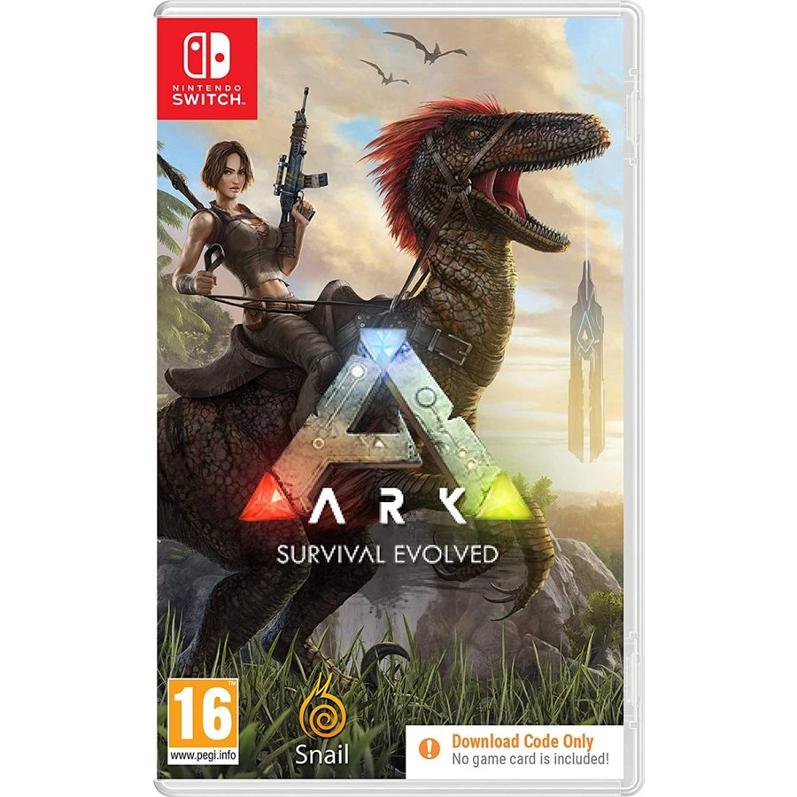 アーク スイッチ 人気ブランド 恐竜ゲーム 新品 ARK: Survival Evolved 期間限定特別価格 Nintendo Switch 日本語対応 ダウンロードコード品 輸入版 アークサバイバルエボルブ