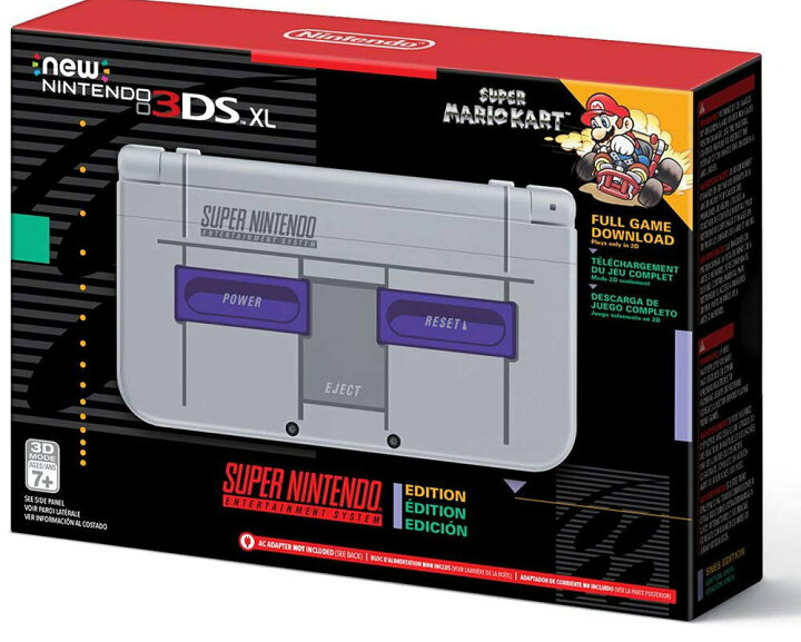 楽天市場】Nintendo New 3DS XL Super NES Edition Newニンテンドー3DS 