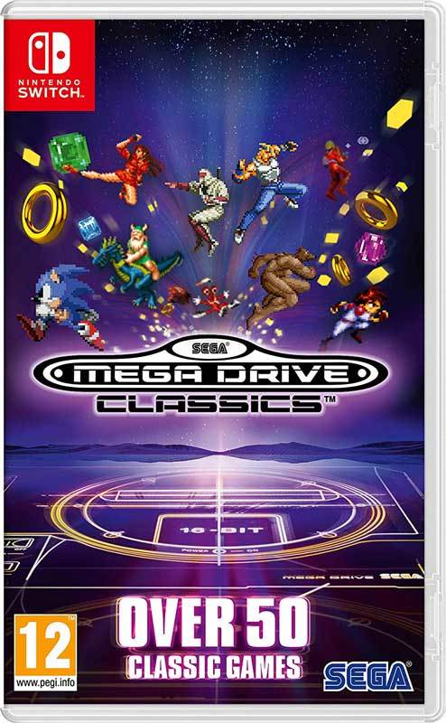 セガのメガドライブ作品を収録 【新品】SEGA Mega Drive Classics セガ メガドライブ クラシックス Nintendo Switch 輸入 UK版