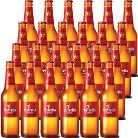 【送料無料】エストレージャ ダム/ESTRELLA DAMM 24本セット/1ケース 1箱 ビン・瓶 スペイン ビール 330ml 4.6%
