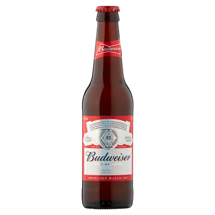 楽天市場】バドワイザー Budweiser 330ml 瓶 5% アメリカ ビール 
