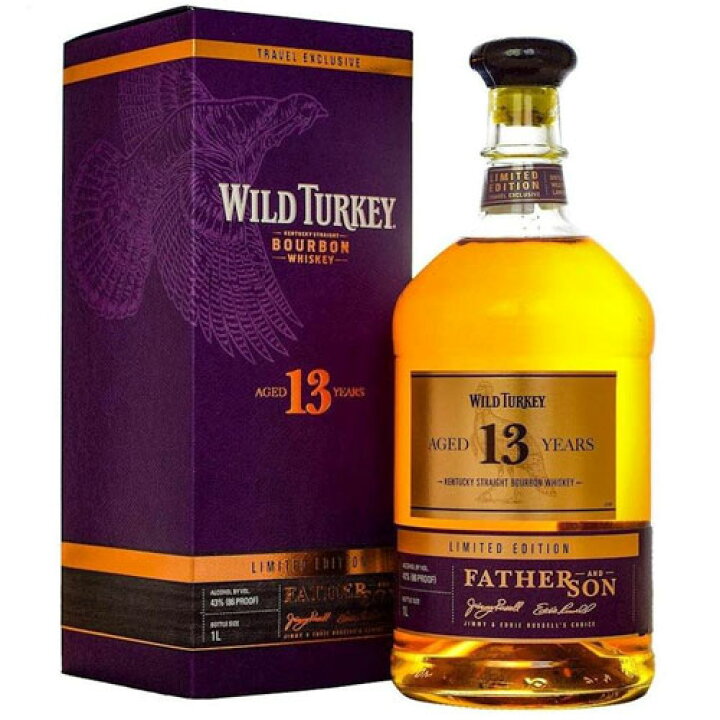 楽天市場】ワイルドターキー 13年 リミテッドエディション 43度 1000ml 