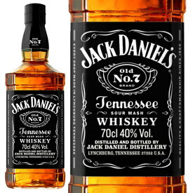 ジャック　ダニエル　ブラック（Old No.7）/Jack Daniel's ビン・瓶 アメリカ 700ml 40.0% テネシーウイスキー ハイボールにおすすめ