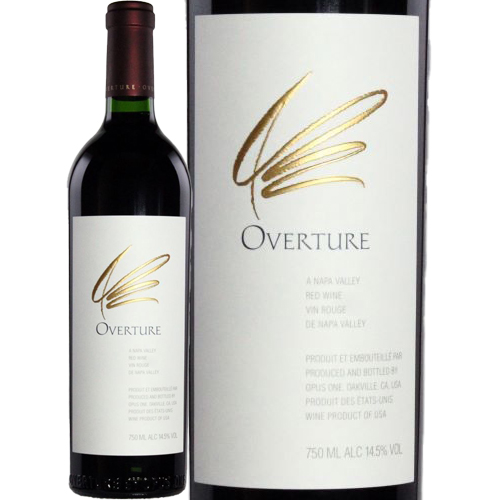 オーバーチュア[オーパス ワン ワイナリー]赤 750ml　Opus One Winery[Overture]アメリカ カリフォルニア 赤ワイン |  ビール・酒・ワイン専門店ユニビス