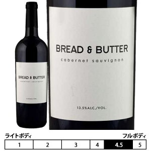 �u���b�h & �o�^�[ ���C���Y[2022]�J�x���l�E�\�[���B�j���� �� 750ml�@Cabernet Sauvignon[Bread & Butter Wines] �A�����J �J���t�H���j�A���C�� �ԃ��C��