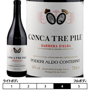 �o���x�[�� �_���o �R���J �g�� �s�[��[2021]�|�f�[���E�A���h�E�R���e���m �� 750ml�@Poderi Aldo Conterno[Barbera D'Alba Conca Tre Pile] �C�^���A �s�G�����e �ԃ��C��