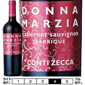 ドンナ・マルツィア　カベルネ・ソーヴィニヨン　オーク樽熟成[2020]アジィエンダ・アグリコーラ・コンティ・ゼッカ 赤 750ml　Azienda Agricola Conti Zecca [Donna Marzia Cabernet Sauvignon Barrique] イタリア プーリア 赤ワイン