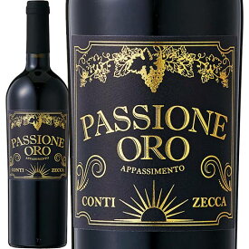 パッショーネ・オーロ アパッシメント[2019]アジィエンダ・アグリコーラ・コンティ・ゼッカ 赤 750ml　Azienda Agricola Conti Zecca [Passione oro appassimento] イタリア プーリア 赤ワイン