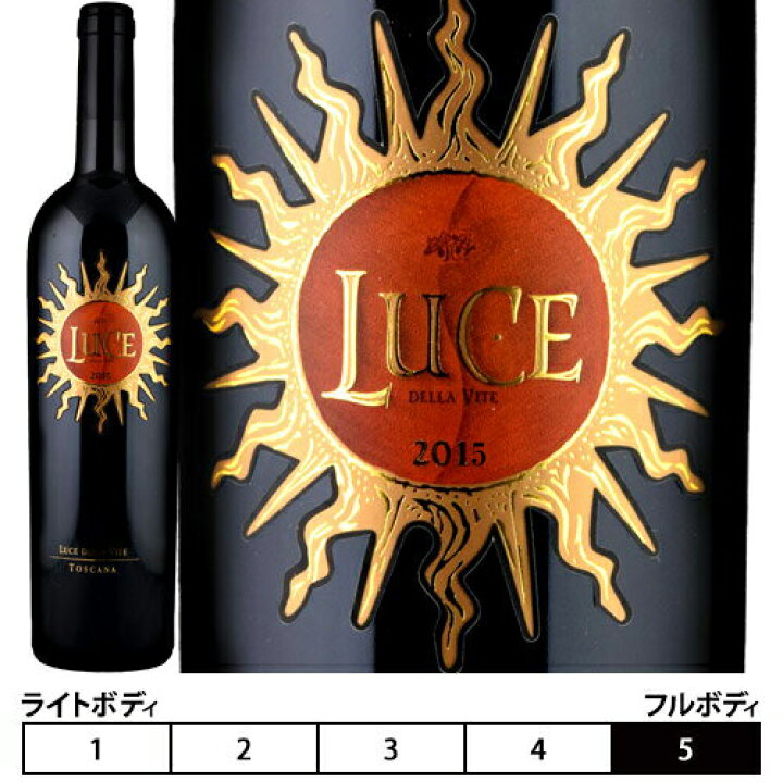楽天市場】ルーチェ[2018]テヌータ・ルーチェ 赤 750ml Tenuta Luce 