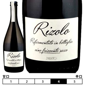 リゾーロ フリッツァンテ　セッコ[N/V]ザルデット 泡・白 750ml　Zardet [Rizolo Frizzante Secco] イタリア ヴェネト スパークリングワイン