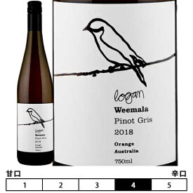 ウィマーラ ピノ・グリ[2022]ローガン ワインズ 白 750ml Logan Wines[Weemala Pinot Gris] オーストラリア ニュー・サウス・ウェールズ 白ワイン