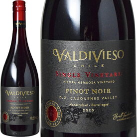 シングルヴィンヤード カウケネス ピノ・ノワール[2020]ビーニャ・バルディビエソ 750ml チリ セントラル・ヴァレー マウレ・ヴァレー トゥトゥヴェン・ヴァレー[Vina Valdivieso]Single Vineyard Cauquenes Pinot Noir 赤ワイン