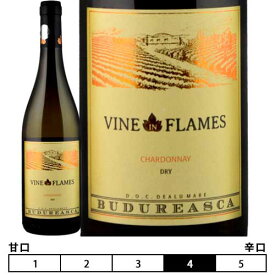 ヴァイン・イン・フレイム シャルドネ[2021]ヴィル・ブドゥレアスカ 白 750ml Viile Budureasca [Vine in Flames Chardonnay]ルーマニア ムンテア 白ワイン