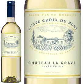 シャトー・ラ・グラーヴ　キュヴェ・デュ・パン　ハーフ[2019年]貴腐ワイン375ml フランス ボルドー サント・クロワ・デュ・モン[Chateau La Grave - Cuvee Du Pin Half]ハーフボトル