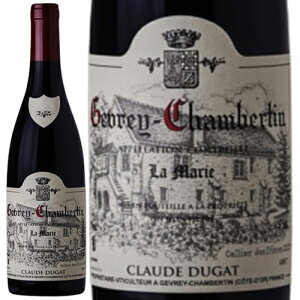 �N���[�h�E�f���K [2021] �W�������E�V�����x���^�� ���E�}���[ �� 750ml [Claude Dugat][Gevrey Chambertin la Marie] �t�����X �u���S�[�j�� �ԃ��C��