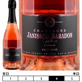 シャンパーニュ ジャニソン・バラドン[ブリュット ロゼ]泡・ロゼ 750ml　Janisson-Baradon[Brut Rose]フランス ロゼワイン シャンパン スパークリングワイン Champagne