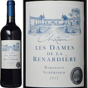 Vg[EE_EhEEifBG[[2012] 750ml Chateau Les Dames de La Renardiere[Vg[l/Mis en Bouteille au Chateau]tX {h[ ԃC 2012N