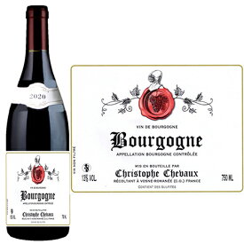 ブルゴーニュ ルージュ[2022]クリストフ・シュヴォー 赤 750ml　Christophe Chevaux[Bourgogne Rouge] フランス ブルゴーニュ 赤ワイン
