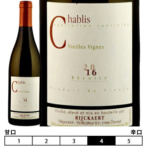 VuEB[WEBGCEB[j[2020]]EP[  750ml@Maison Rijckaert[Chablis Villages Vieilles Vignes] tX uS[j C