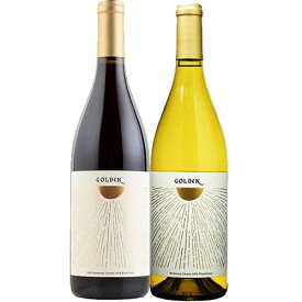 【送料無料】カリフォルニアワイン赤白飲み比べセット ゴールデン　シャルドネ/ピノ・ノワール ゴールデンワイナリー 白/赤 750ml Golden Winery アメリカ カリフォルニアワイン 白ワイン 赤ワイン