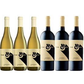 【送料無料】カリフォルニアワイン赤白飲み比べセット アイヴォリー&バート シャルドネ/ジンファンデル各3本計6本セット ランゲ・ツインズ・ファミリー 白/赤 750ml アメリカ カリフォルニアワイン 白ワイン 赤ワイン※離島など別途追加送料エリアあり