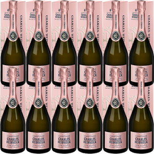 12{ZbgyzVp[j [ [[N/V]VEGhVbN AE[ 750ml×12{ 1@Charles Heidsieck[Rose Reserve] tX Vp Xp[NOC ChampagneƖp 