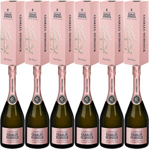 6{ZbgyzVp[j [ [[N/V]VEGhVbN AE[ 750ml×6{ 1@Charles Heidsieck[Rose Reserve] tX Vp Xp[NOC ChampagneƖp 