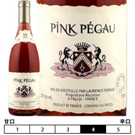 ヴァン・ドゥ・フランス・ロゼ　"ピンク・ペゴー"[2021]シャトー・ペゴー ロゼ 750ml　Chateau Pegau[Vin de France Rose "Pink Pegau"]フランス ロゼワイン コート・デュ・ローヌ