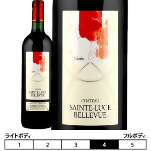 �V���g�[�E�T���g�E�����X�E�x�������E���[�W�� �}�O�i���{�g��[2012]�� 1500ml �u���C�E�R�[�g�E�h�E�{���h Blaye Cote de Bordeaux[Chateau Sainte-Luce Bellevue Rouge] �t�����X �{���h�[ �ԃ��C�� �u���[�m