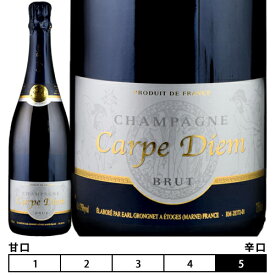 シャンパーニュ グロンニェ[N/V]カルプ・ディエム 泡・白 750ml　Grongnet [Carpe Diem] フランス シャンパン スパークリングワイン Champagne