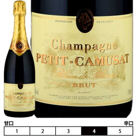 シャンパーニュ プティ・カミュザ[N/V]ブラン・ド・ブラン ブリュット　泡・白 750ml　Petit-Camusat [Blanc de Blancs Brut] フランス シャンパン スパークリングワイン Champagne