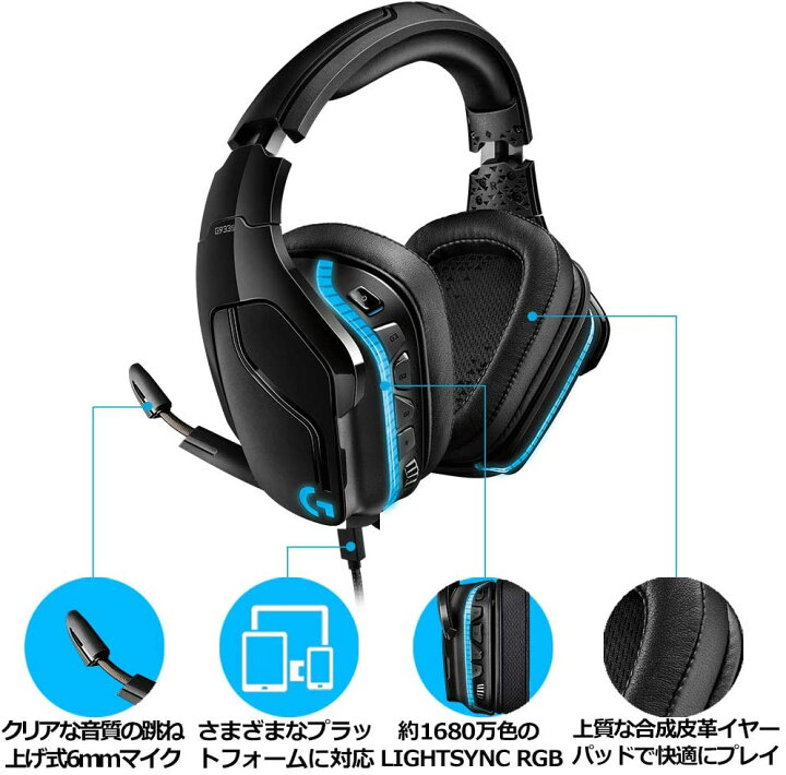 楽天市場】【年末 年始 福袋 セール 】 Logicool G ゲーミングヘッド 