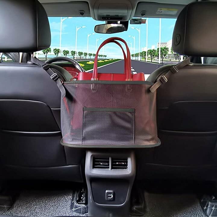 楽天市場 改良版 車収納ポケット 隙間収納ポケット カー用 多機能ネットポケット 車載バッグ ティッシュ収納 便利な物入れ 座席 ラゲッジ ネット フック 取り付け簡単 網袋 ユニバイ専門店