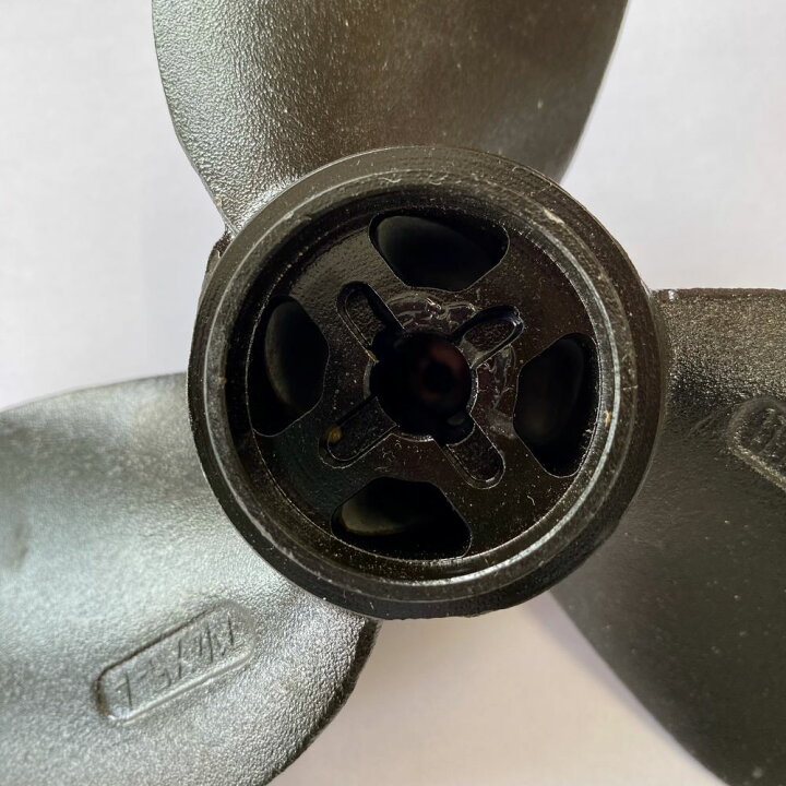 楽天市場】船外機用プロペラ 3枚羽プロペラ ペラ 2馬力 2ストローク  