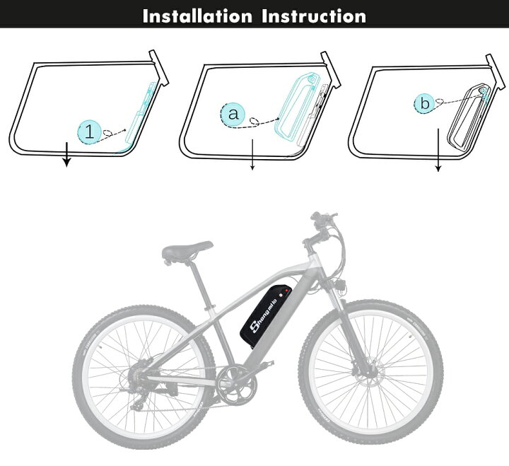 楽天市場】Shengmilo MX02s 電動アシスト自転車専用リチウムバッテリー 